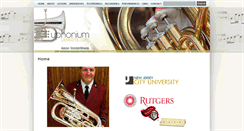 Desktop Screenshot of euphoniumlessons.com
